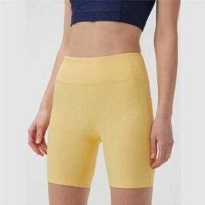 Outdoor Voices NWT Women's Warmup 7" Athletic Shorts  Buttermilk Yellow Size XS